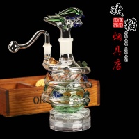 欢猫（HAPMAO）新款盘龙玻璃水烟壶官网介绍【价格_图片_报价_品牌】-欢猫商城