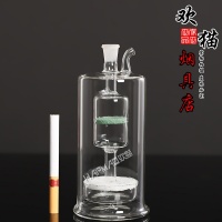 欢猫（HAPMAO）双层沙片静音玻璃水烟壶官网介绍【价格_图片_报价_品牌】-欢猫商城