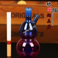 欢猫（HAPMAO）彩绘葫芦玻璃水烟壶官网介绍【价格_图片_报价_品牌】-欢猫商城